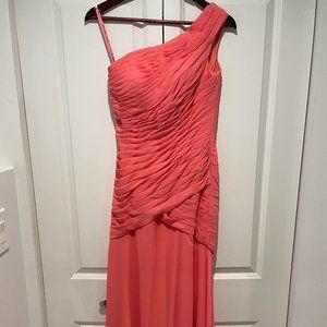 One Shoulder Mori Lee Bridesmaid Dress